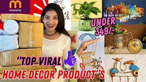 Top Viral Meesho Home Decor Haul Affordable And Stylish Home Decor