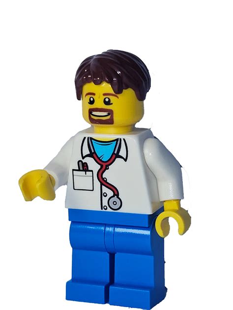 Lego Figurka City Doktor Lekarz Broda Nowa Cty Allegro Pl