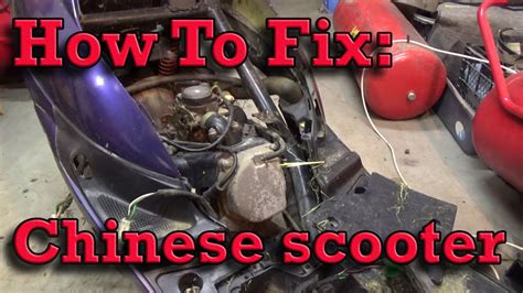 How To Fix A Chinese Scooter YouTube