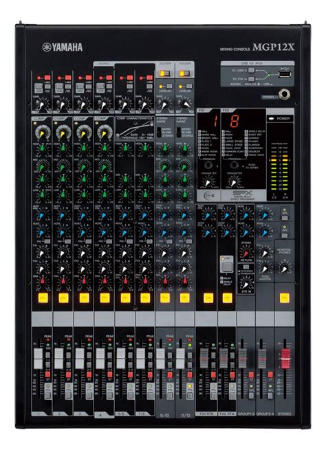 Yamaha Mgp X Channel Mixer With Dual Digital Effects Processors