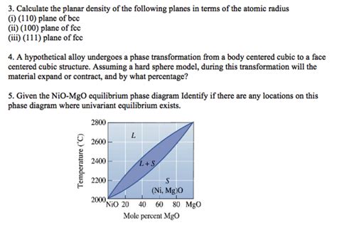 Solved Calculate The Planar Density Of The Following Planes Chegg