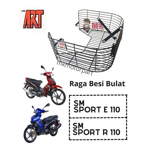 Bakul Raga Besi Bulat Iron Wire Basket Sm Sport Smsport R E