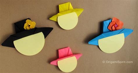 40 Más Popular Como Hacer Un Sombrero De Papel Origami Alyshia