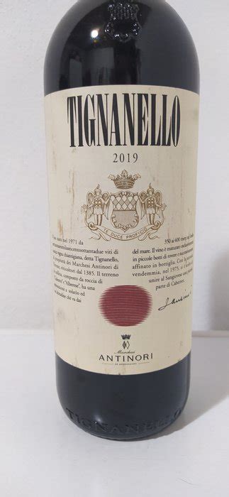 2019 Marchesi Antinori Tignanello Toscana Igt 1 Bottle Catawiki