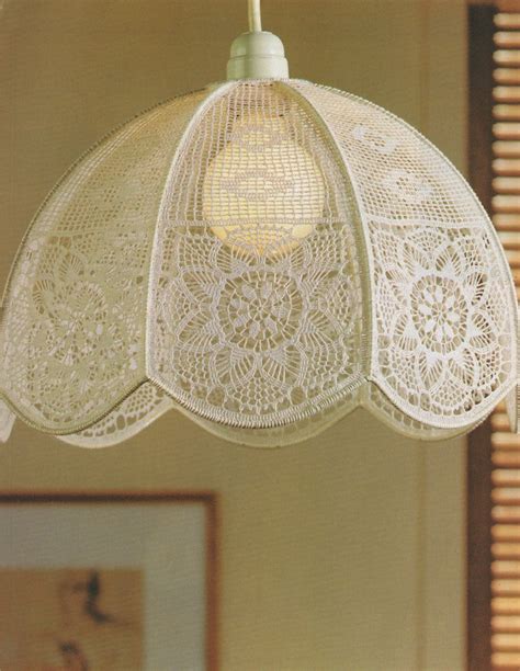 Lampshade Cover PDF Crochet Pattern Home Accessories Lamp Shade