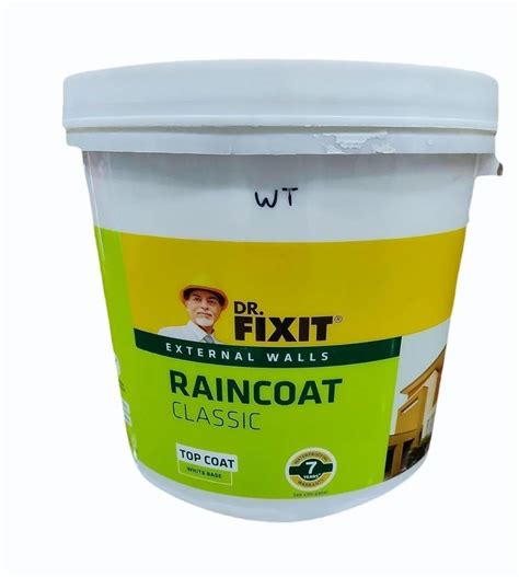 Dr Fixit Raincoat Classic Waterproofing Chemical Packaging Size Kg