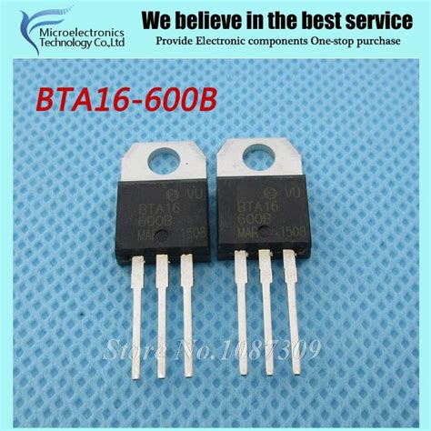 10pcs free shipping BTA16 600B BTA16 600 BTA16 Triacs 16 Amp 600 Volt ...