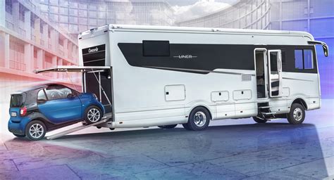 Leave The Toy Hauler At Home And Go Glamping In This Luxury Motorhome ...