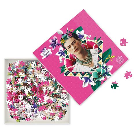 Jigsaw Frida Kahlo Pink 1000 Piece 1000 Piece Jigsaw Puzzles