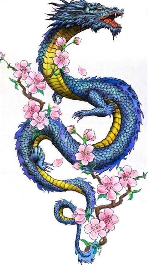 Water Dragon Tattoo Art Blue Dragon Tattoo