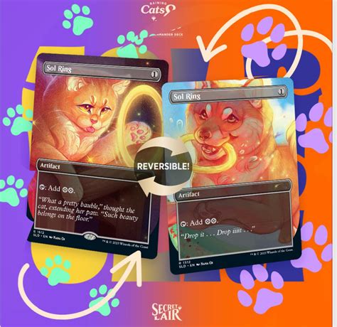 Sld Raining Cats And Dog Sol Ring Revealed Rmagictcg