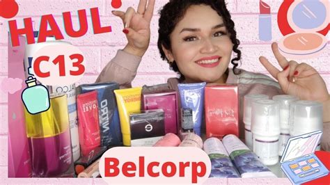 Haul c13 de Belcorp muchas cositas me pediré los nuevos lanzamientos