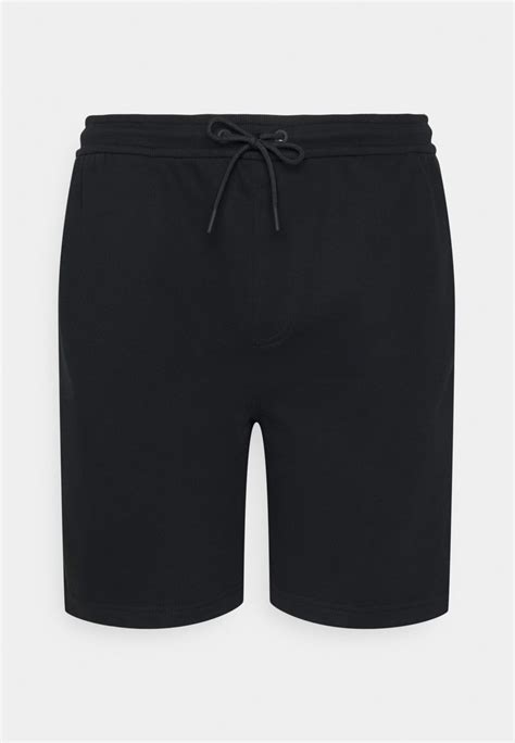 Calvin Klein Jeans Plus Plus Contrast Tape Shorts Black Negro