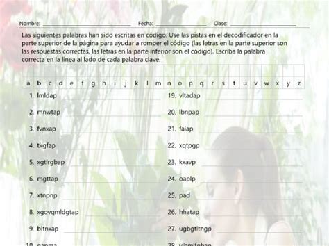 Singular Versus Plural Nouns Decoder Box Spanish Worksheet Teaching Resources