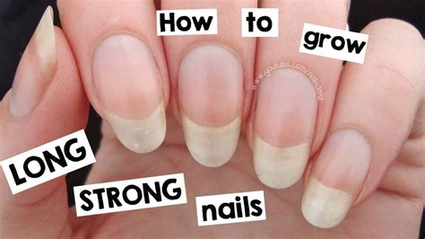 How To Grow Long Nails In Just One Week How To Grow Nails Grow Long