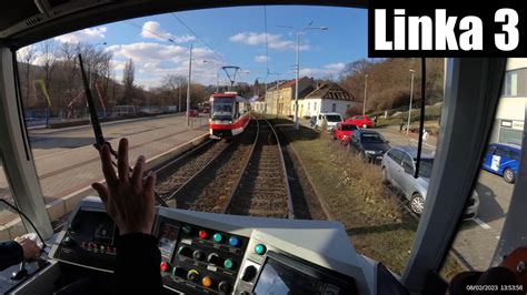 Linka Brno Star Osada Rakoveck X Kd Ds T R Tram Cab View