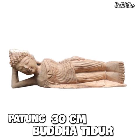 Jual Patung Buddha Tidur Cm Kayu Patung Buddha Kayu Patung Budha