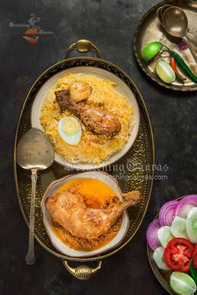 Kolkata Chicken Biryani Bengali Style Biryani Murgh Dum Biryani