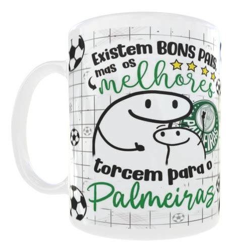 Caneca Bento Melhores Pais Torcem Palmeiras Dia Dos Pais Parcelamento