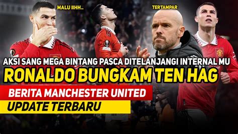 Langsung Viral Lihat Reaksi Ten Hag Tak Bisa Menahan Diri Saat Ronaldo