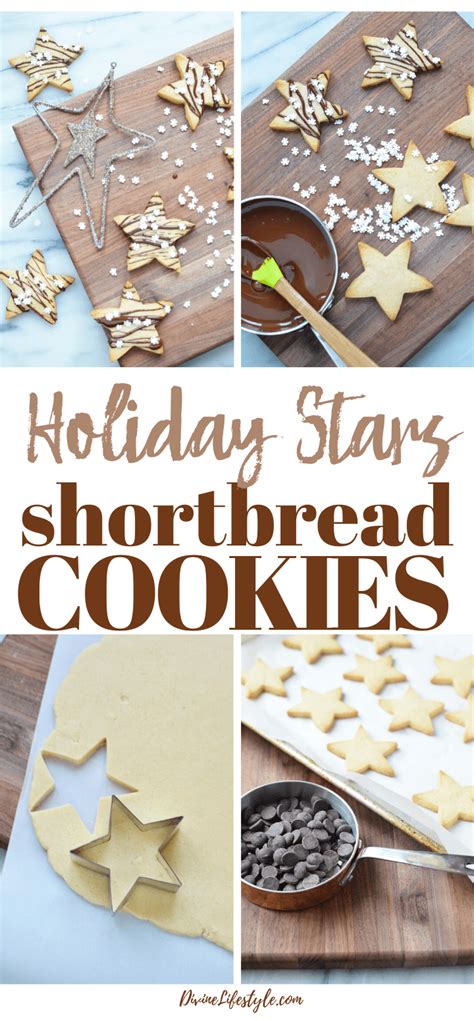 Shortbread Cookie Cutout Recipe Holiday Stars