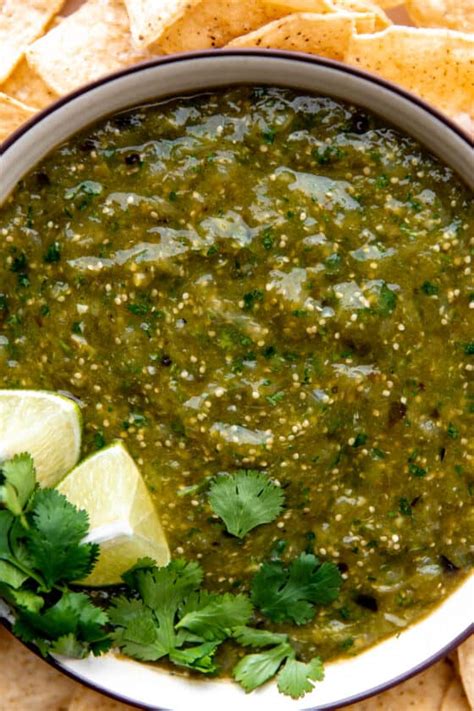 Homemade Salsa Verde House Of Yumm