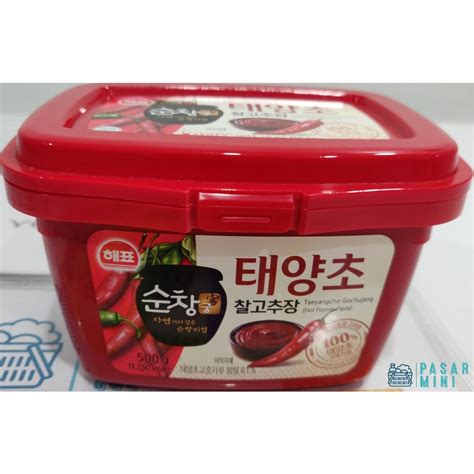 Sajo Taeyangcho Gochujang Hot Pepper Paste G Shopee Philippines