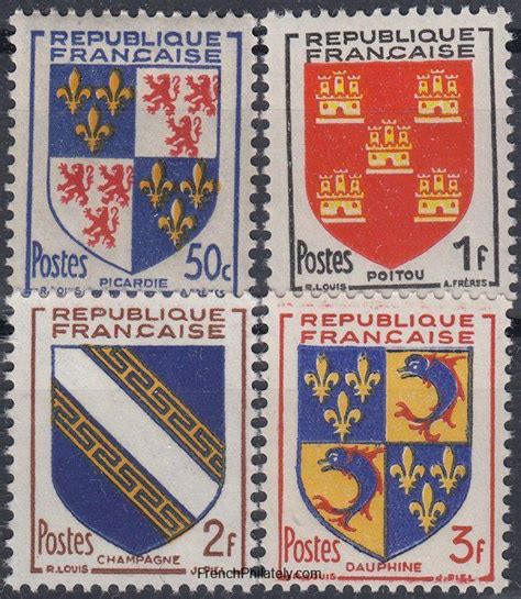 Yt Coats Of Arms Sc French Philately