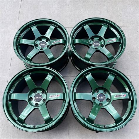 Jual Velg Mobil TE37 SSW THAILAND RING 18x9 5 ET 30 PCD 5x114 Velg