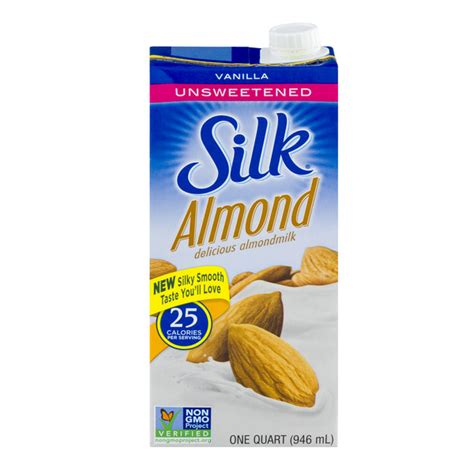 Silk Unsweetened Almond Milk Nutrition Facts | Blog Dandk