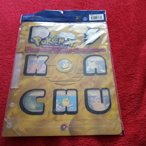 Pokemon Pikachu World Collection Folder Binder Cards Sealed Values