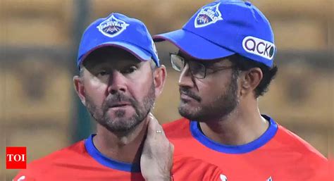 Delhi Capitals Remove Ricky Ponting From Head Coach S Post Sourav