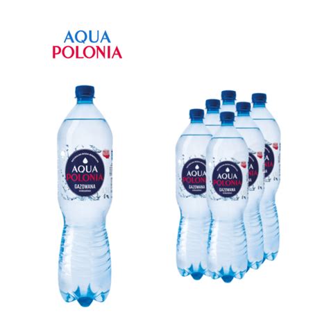 Woda Aqua Polonia L Gazowana Zgrzewka But Sklep Aquick Witamy