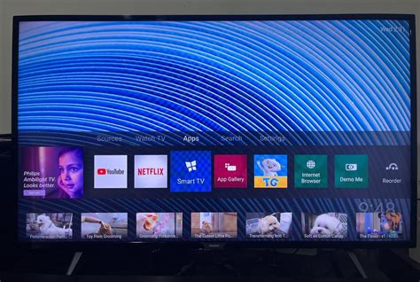 Philips 50” 4k Ultra Slim Led Smart Tv Ambilight Tv And Home Appliances Tv And Entertainment Tv