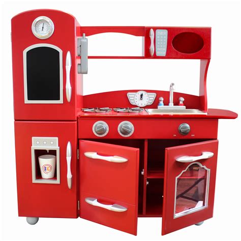 Teamson Kids Wooden Play Kitchen Set And Reviews Wayfair