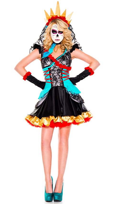 Day Of The Dead Darling Costume Sexy Day Of The Dead Darling Costume Sexy Day Of The Dead