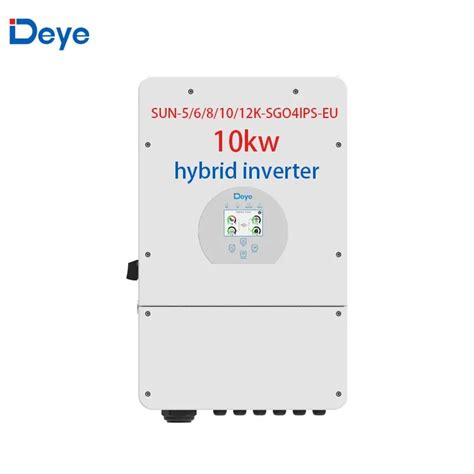 Deye In Stock Hybrid Inverter Three Phases 5kw 8kw 10kw 12kw Deye Solar