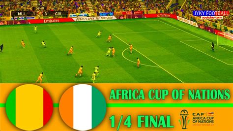 Pes Mali Vs Cote Divoire Final Afcon Full Match All Goals