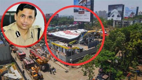 Ghatkopar Hoarding Collapse घाटकोपर होर्डिंग दुर्घटनेत मोठी कारवाई