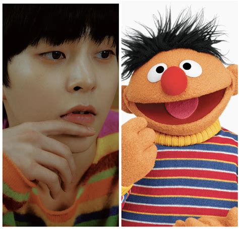 my man is really serving sesame street realness. : r/kpoopheads