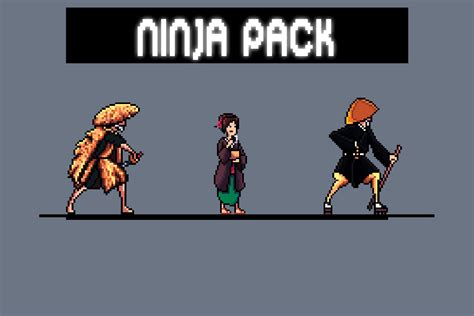 Free Ninja Sprite Sheets Pixel Art Download - CraftPix.net