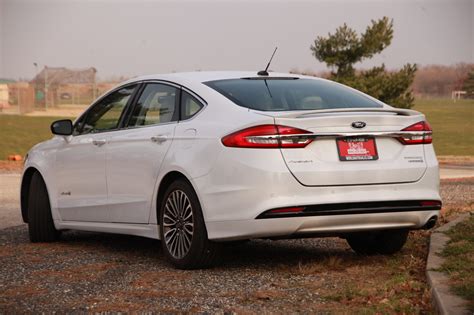 Ford Fusion Titanium Hybrid Leather Seats Backup Camera Fully