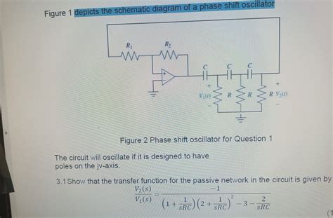 Solved Figure 1 ﻿depicts the schematic diagram of a phase | Chegg.com 