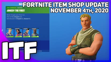 Fortnite Item Shop OG DEFAULTS ARE HERE November 4th 2020