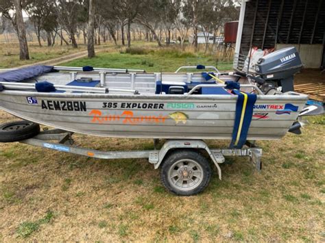 Quintrex Eclipse Aluminium Fishing Boat With Yamaha Hp For Sale From