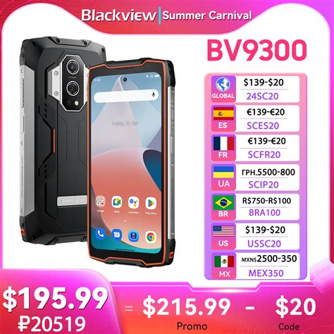 Blackview Tel Fono Inteligente Bv G M Vil Resistente De Gb