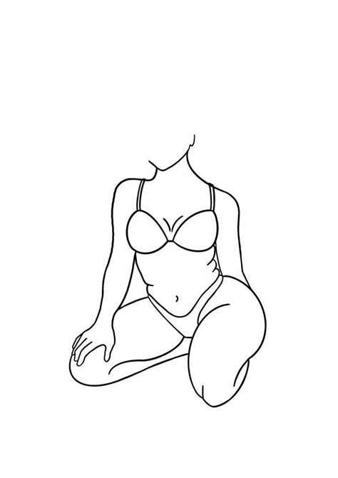 Pin By William Cabrera On Boredpanda In Outline Drawings Body