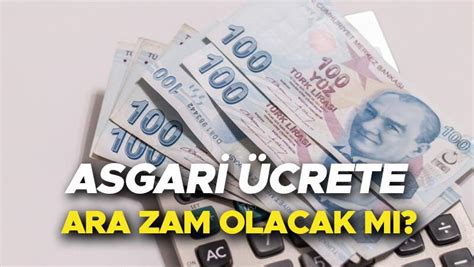 ASGARİ ÜCRET TEMMUZ ZAMMI 2023 Temmuzda asgari ücret ne kadar olacak