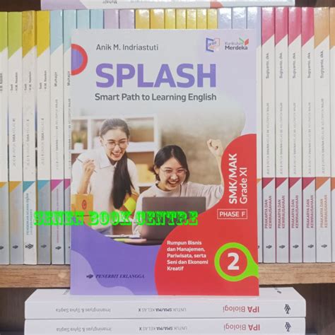 Jual Buku Splash English Rumpun Bisnis Kelas 2 XI 11 SMK Erlangga