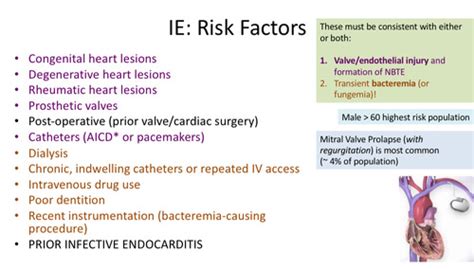 Infective Endocarditis Flashcards Quizlet